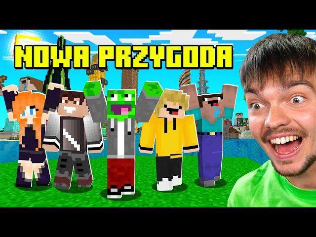 ROZPOCZYNAMY NOWĄ PRZYGODĘ w Minecraft! *WIELKI POWRÓT WOJANOWIC*