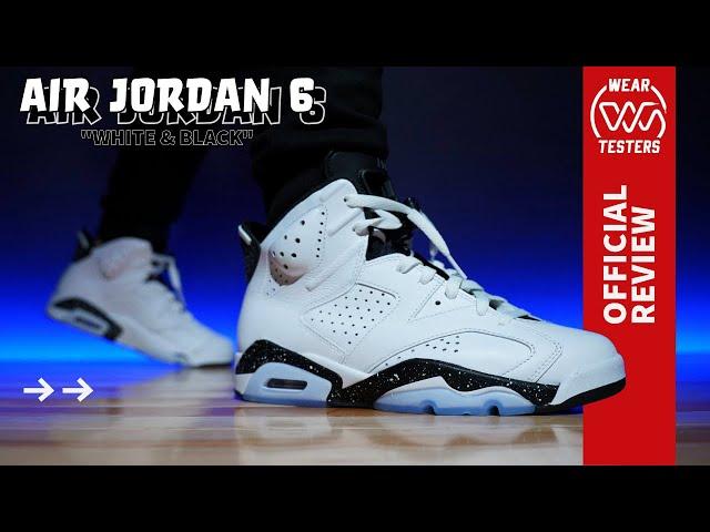 Air Jordan 6 White and Black