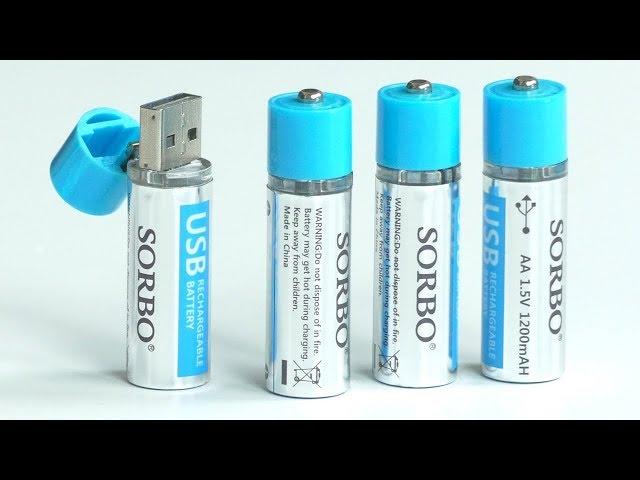 USB Rechargeable Batteries!