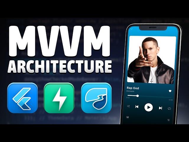 Flutter MVVM Architecture Full Course for Beginners - Spotify Clone | Python, FastAPI, Riverpod