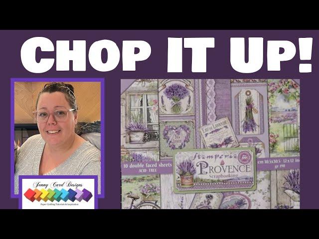 CHOP IT UP: Another Way To Use Your 12x12 Papers! One Sheet Wonder!