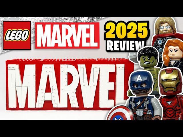 LEGO Marvel Logo (76313) - 2025 EARLY Set Review