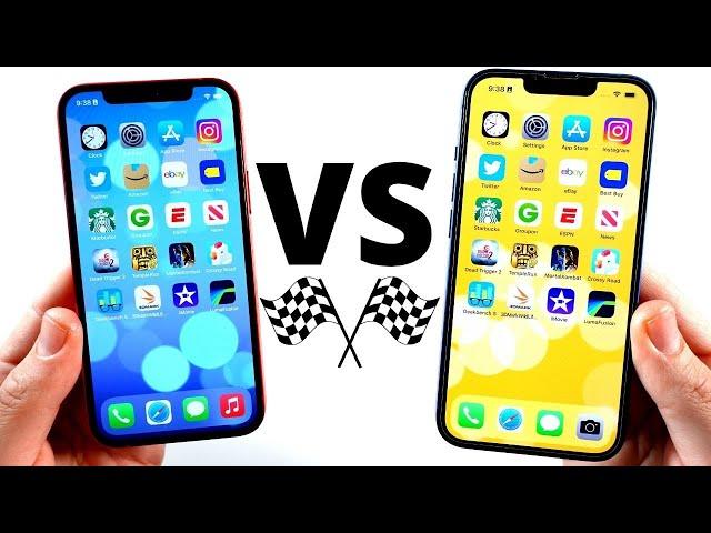 iPhone 12 vs iPhone 13 Speed Test!