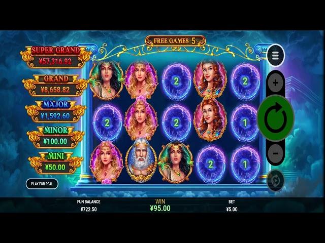 Fortunate Zeus (RTG Slots)  NEW SLOT by RTG Slots  MUST SEE IT!!!