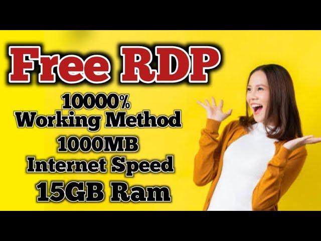 How to get Free RDP 2021 | 100% working | Tech With Technical