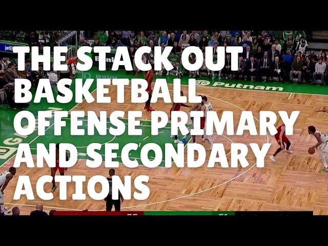 The Stack Out Basketball Offense Primary and Secondary Actions