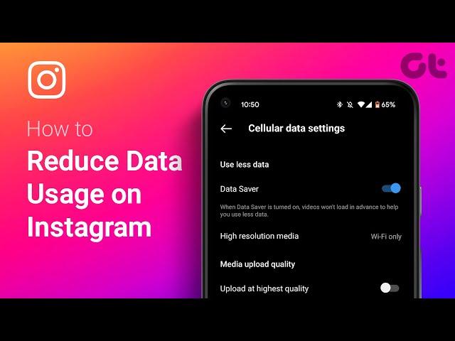 How to Reduce Data Usage on Instagram | How to Use Less Data on Instagram?