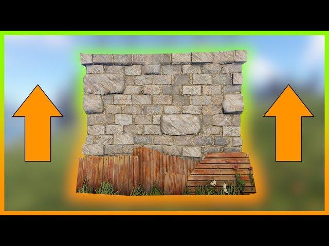 Rust Academy: BEST WAY to CLIMB HIGH WALLS | TAKE the LEAST DAMAGE