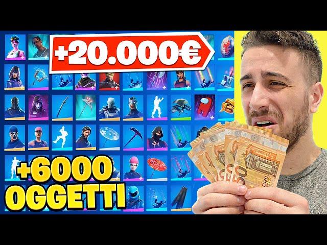 Vi MOSTRO il Mio ARMADIETTO con +6.000 OGGETTI! *OG SKIN* Fortnite ITA!