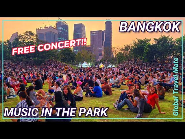 Central Forest Park Bangkok FREE Concert MED Music in the Park 2024  Thailand