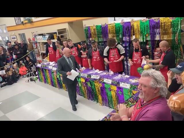 Paczki-eating contest in Michigan for Fat Tuesday