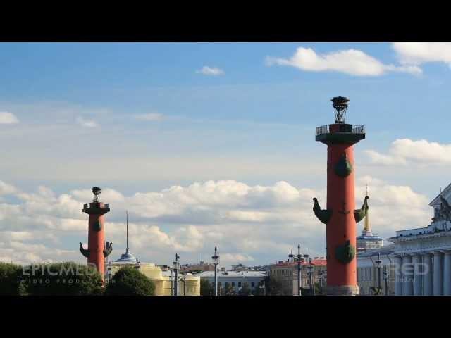 Saint Petersburg 2013. St. Petersburg in two minutes. Timelapse