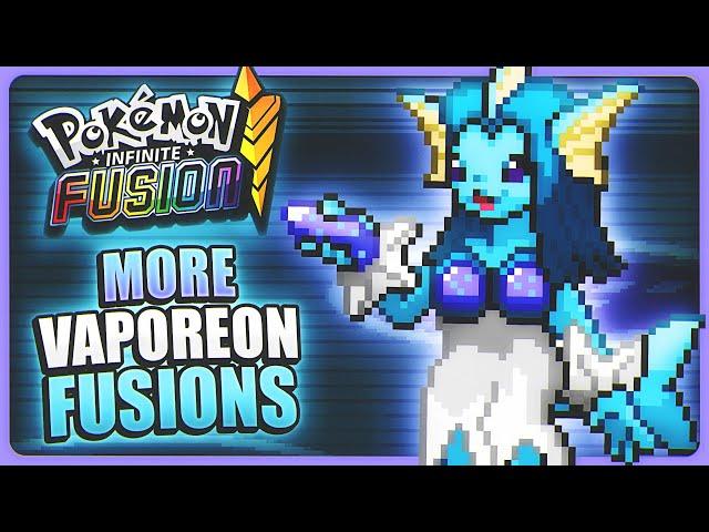 TIDAL Vaporeon Pokemon Fusions