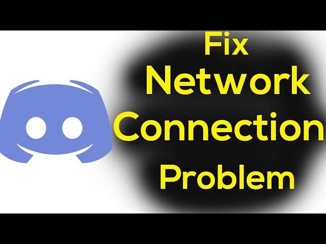 How To Fix Discord App Network Connection Problem Android & Ios - Fix Discord Internet Error