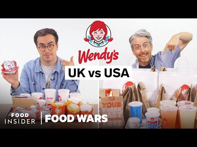 US vs UK Wendy’s | Food Wars