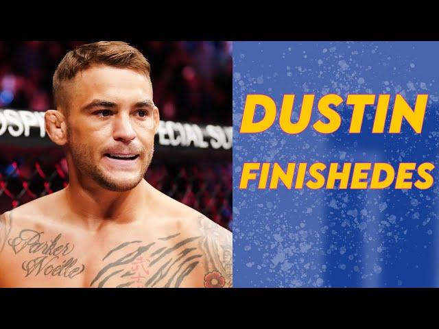 3 Minutes of Dustin Poirier Getting Spectacular Finishes & Getting Finished Spectacularly