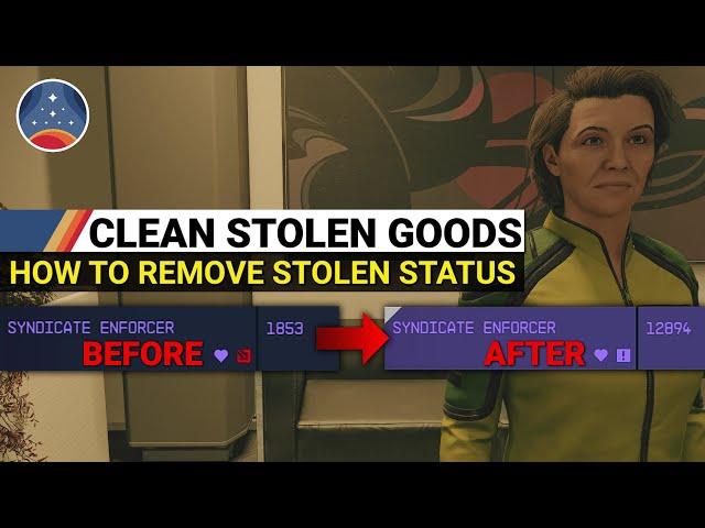 How to Remove Stolen Status from Items—Clean Stolen Items | Starfield—Tips and Tricks