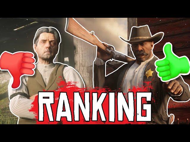 Ranking Every Lawman in Red Dead Redemption II