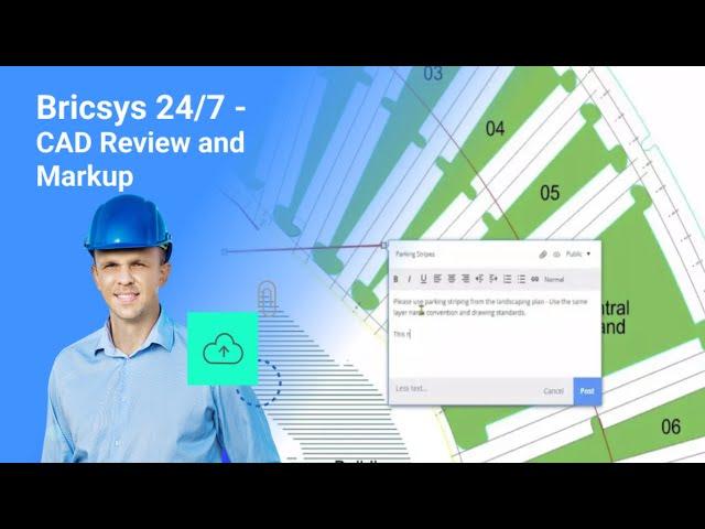 CAD Review and Markup | BricsCAD and Bricsys 24/7 for General Contracting