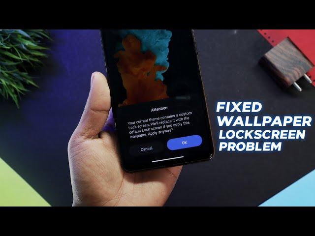 Fix Lockscreen Wallpaper Problem In Any Xiaomi Device | Lockscreen Wallpaper Not Changing On Themes