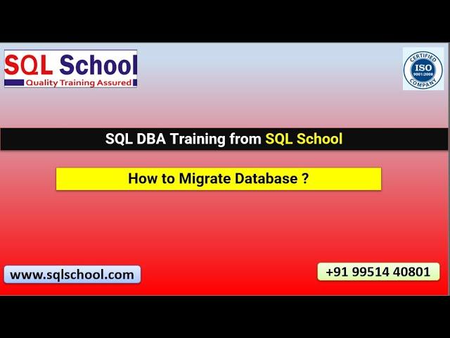 How to Migrate Database from SQL Server 2019 to SQL Server 2022 ?