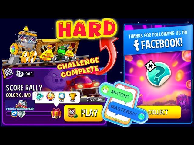 HARD Score Rally Color Climb 🪜 14,500 points Match Masters New Stickers social