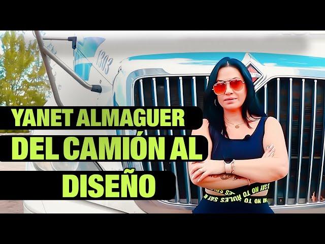 YANET ALMAGUER CAMIÓNERA Y DISEÑADORA️​ ⁠@RoberticoComediante