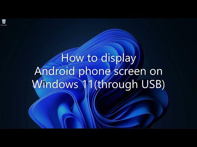 Android Screen Mirroring to Windows 11 PC: Completely Free with Scrcpy | Step-by-Step Tutorial