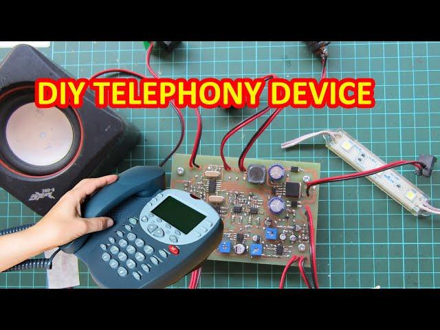 DIY TELEPHONY DEVICE