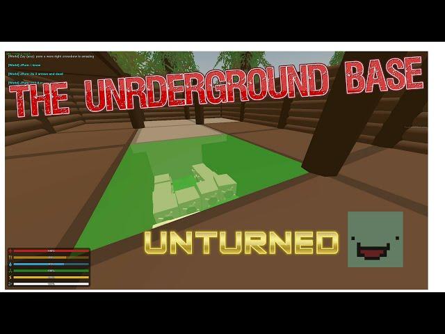 How to make an underground or unraidable base in Unturned