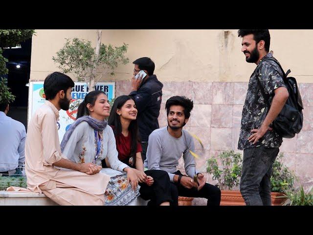 UMT university main prank shoot | Haris Awan