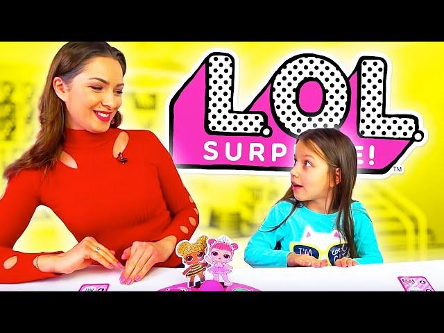 LOL CHALLENGE Лол Челлендж Кто Первый Оденет Куклу LOL Surprise Dolls Board Game /// Вики Шоу