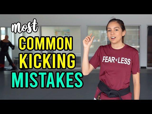 Top Kicking Mistakes Martial Artists Make