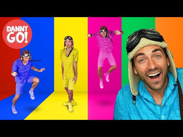 “The Color Dance Game!”  /// Would You Rather Brain Break | Danny Go! Songs for Kids