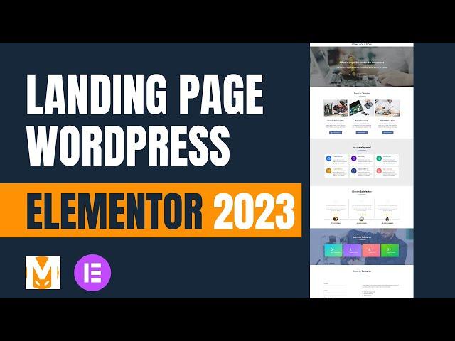 Cómo Crear una Landing Page en Wordpress con Elementor