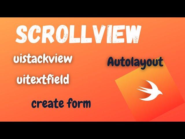 Scrollview Example in Swift Xcode Autolayout