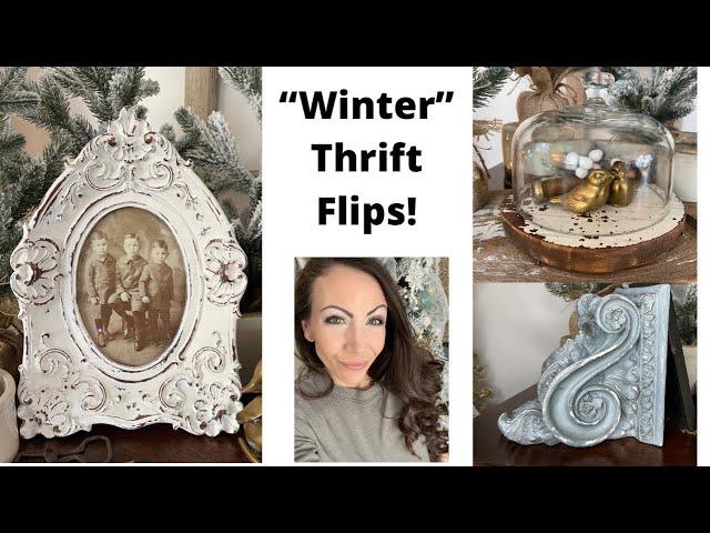 Thrift Flips for Profit | French Country Decor | Winter 2021 Decor |