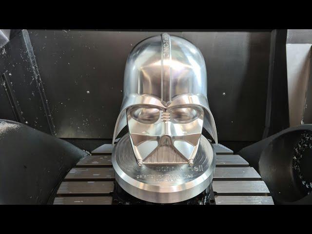 CNC-Technik Heil GmbH - DMG Mori - DMU monoBLOCK - Darth Vader - #dmgmori #cnc #5axis