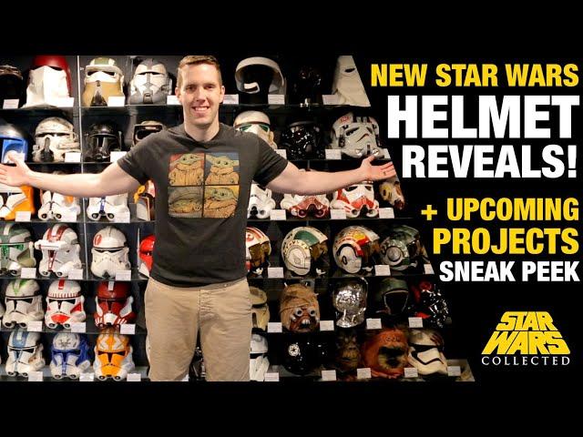 Adding New Star Wars Helmets To The Wall!