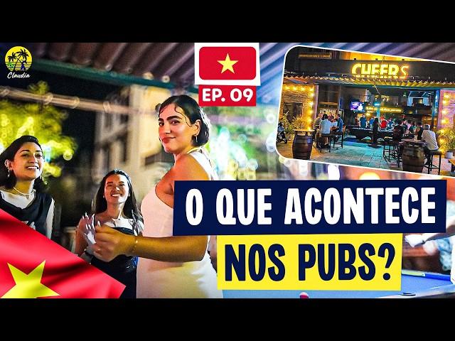 CHEERS ENGLISH PUB DA NANG - O Bar #1 com DJ, Drinks, Comida Deliciosa, Sinuca e Dardos. | Ep. #9