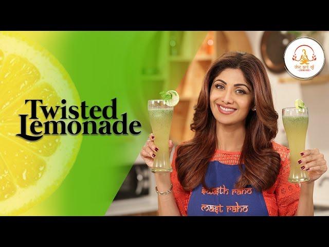 Mint Nimbu Paani | Twisted Lemonade | Shilpa Shetty Kundra | Healthy Recipe | The Art Of Loving Food