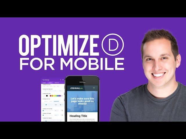 How to Optimize Divi for Mobile Using the Visual Builder