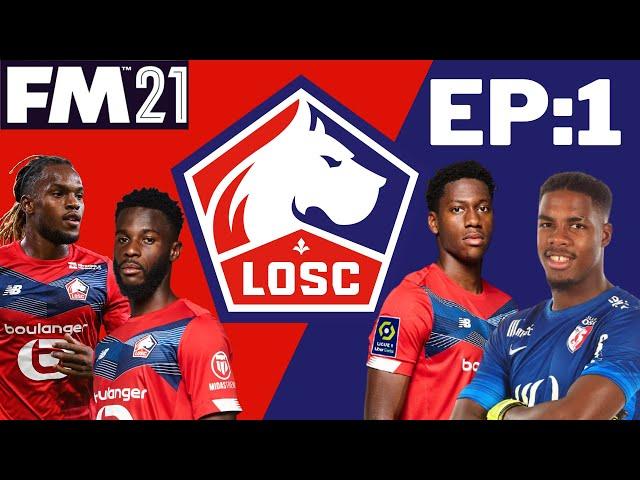 The FIRST Episode! | Lille Legends | Part 1 | Football Manager 21