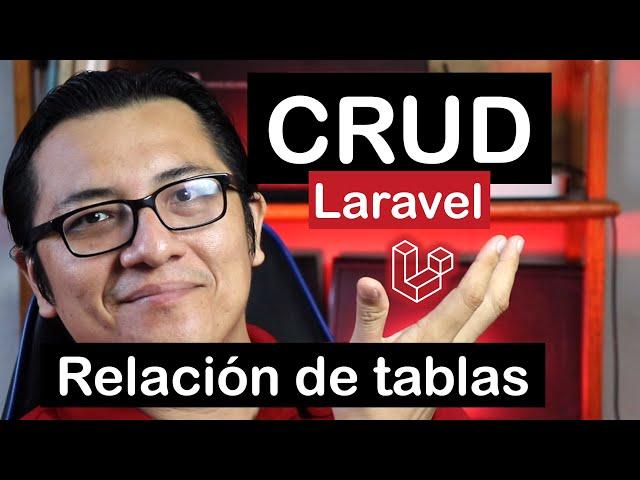 Aplicación web con laravel | crud con tablas relacionadas