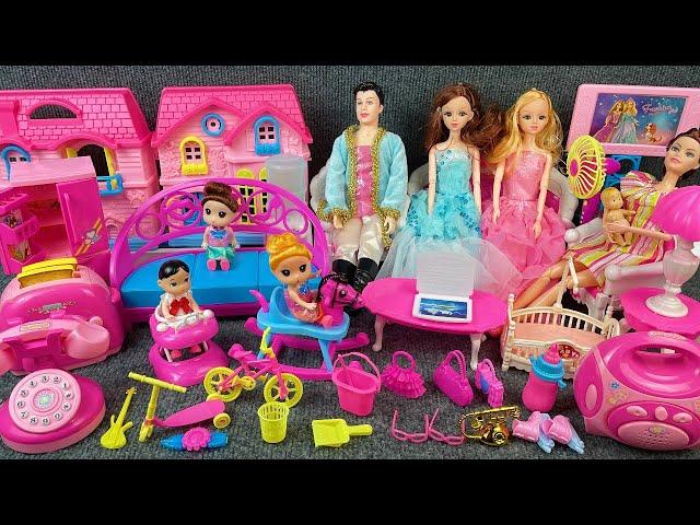 8 Minutes Satisfying with Unboxing Princess  House Toys Review | ASMR