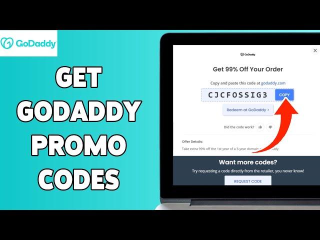 How To Get GoDaddy Promo Codes 2024 | GoDaddy Discount Code Guide