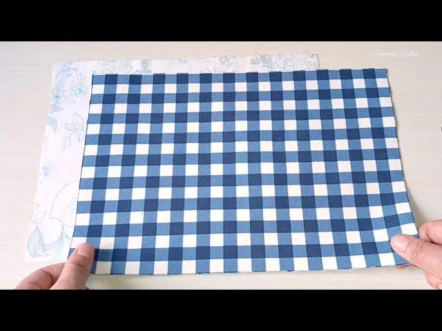 Sew it in 10 minutes and sell Amazing transformation from two pieces of fabric  #easy #diy Sewing