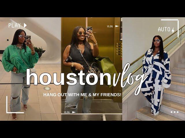 VLOGWEEKEND IN HOUSTON WITH MY FRIENDS! I GOT MY DREAM BAG?! POCKETSANDBOWS