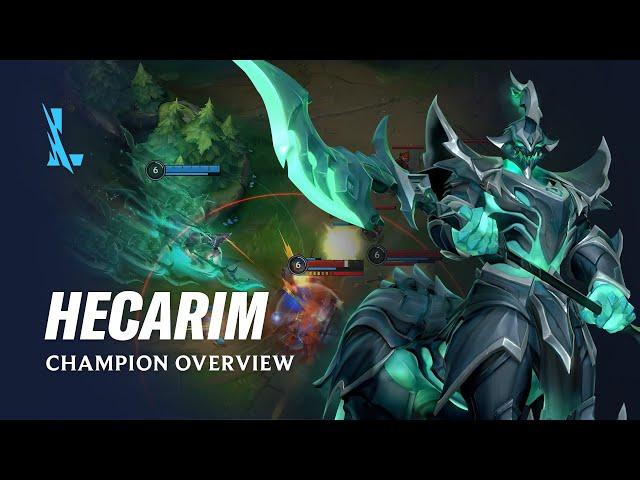 Hecarim Champion Overview | Gameplay - League of Legends: Wild Rift