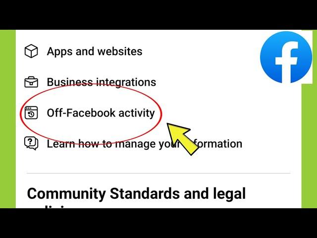 Facebook | Off-Facebook activity Settings